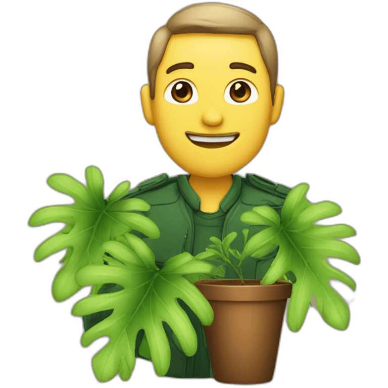 🍺＋🌿 emoji