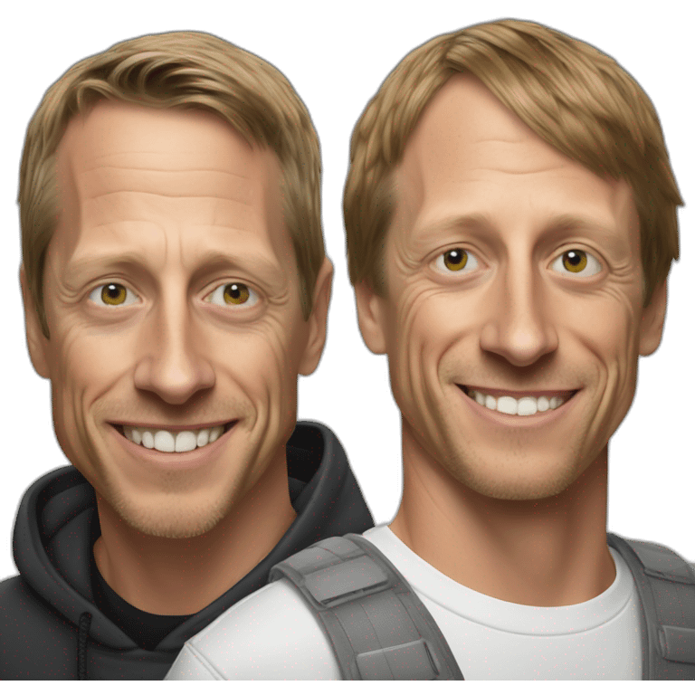 Tony Hawk and Jason ellis emoji