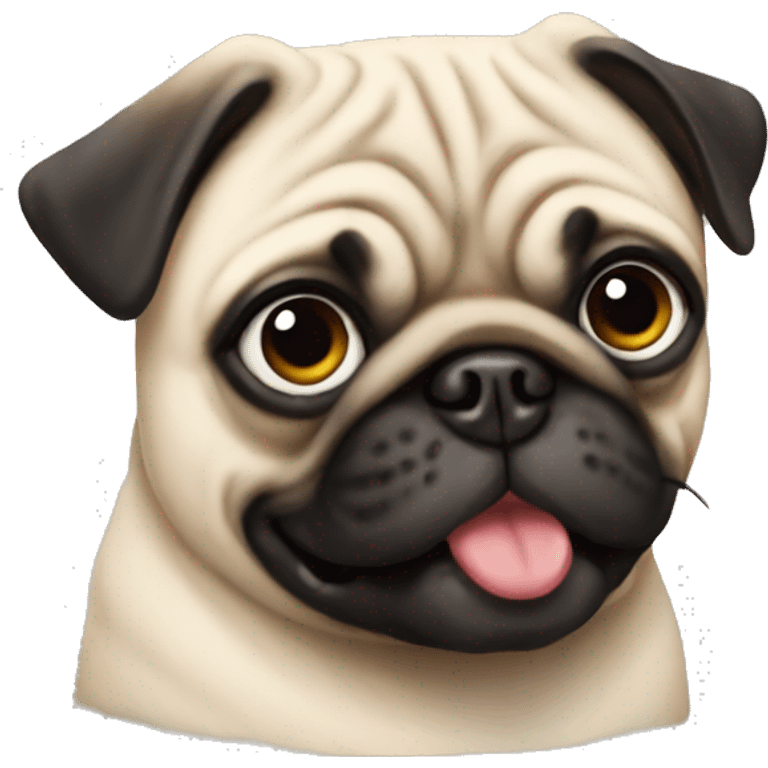 Pug emoji