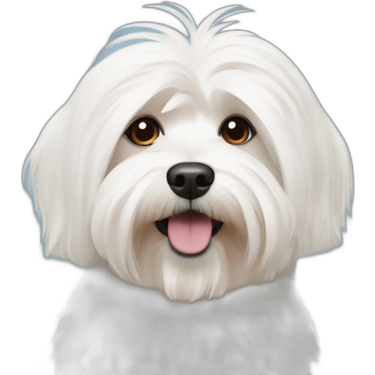 white havanese emoji