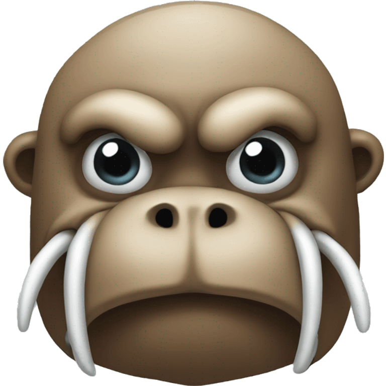 Angry walrus  emoji