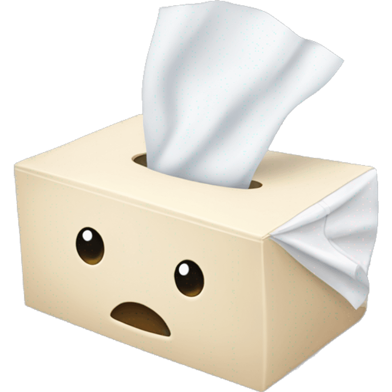 Tissue box emoji