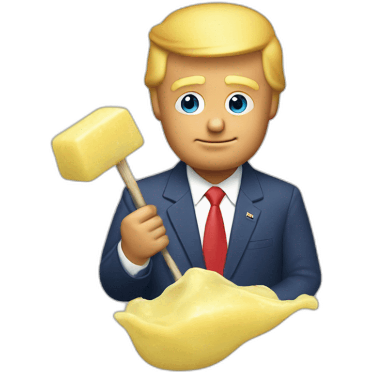 trump-holding-soap emoji