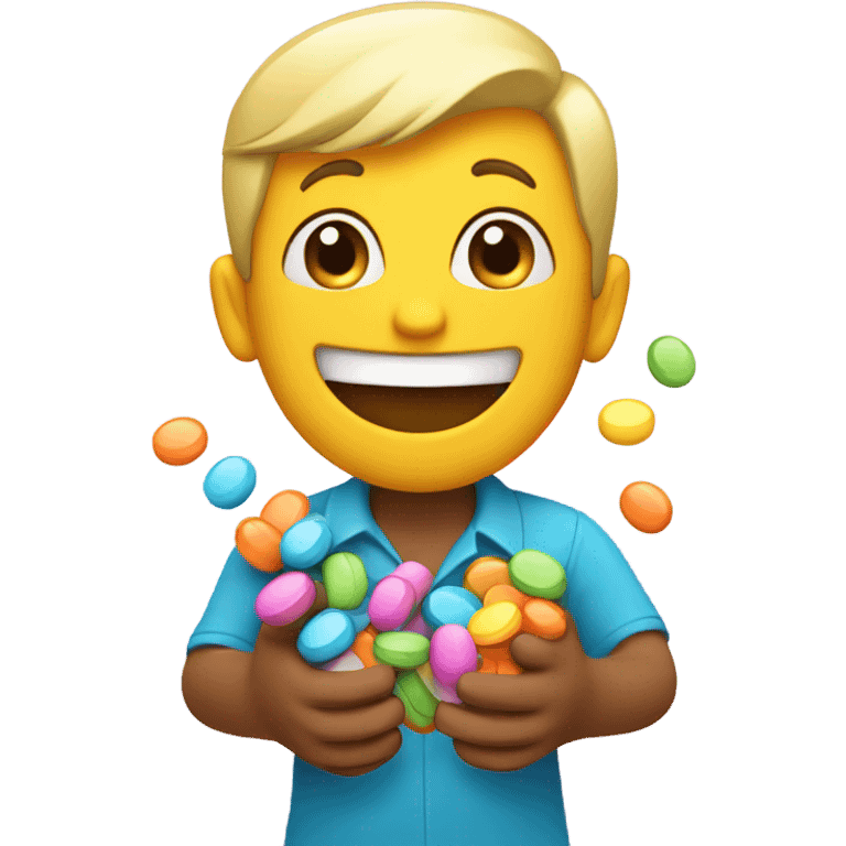 An emoji giving pills  emoji