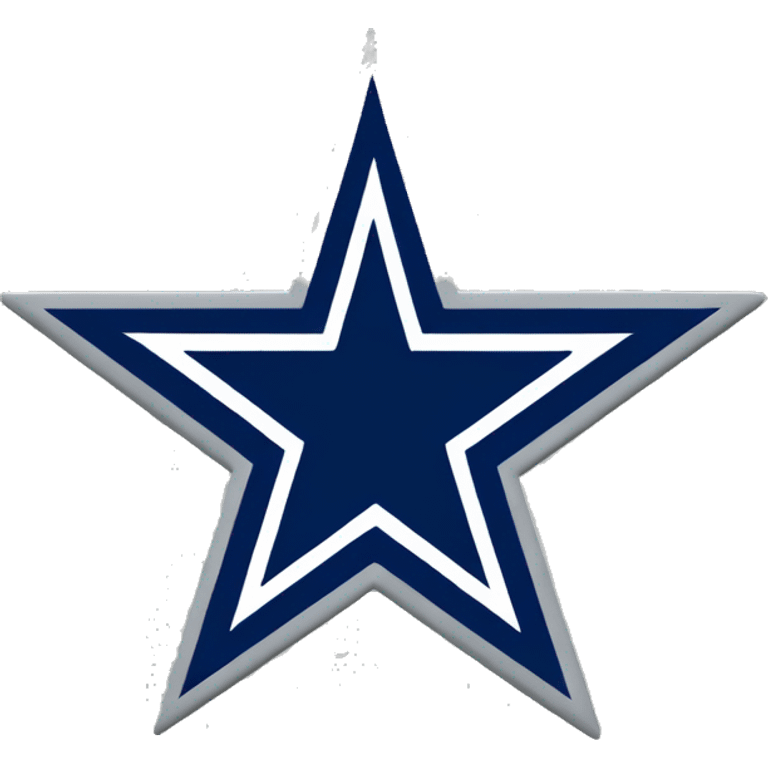 Dallas Cowboys Logo emoji