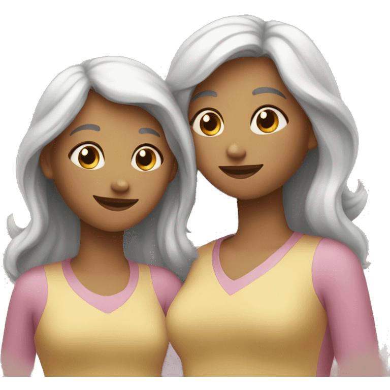 three caring women emoji