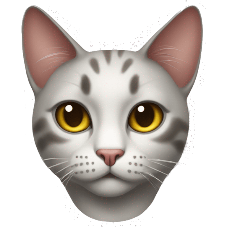 A baddie cat emoji