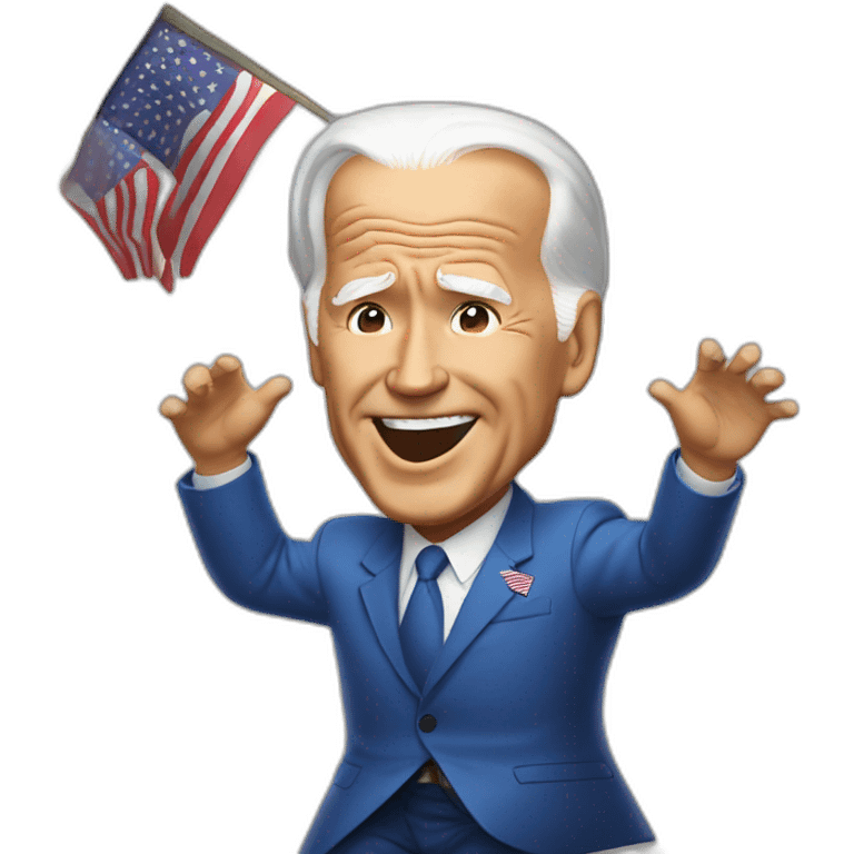 Joe biden who fall emoji