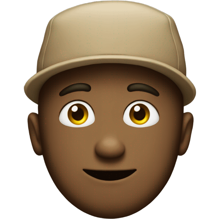 Emoji with you he out with hat on  emoji