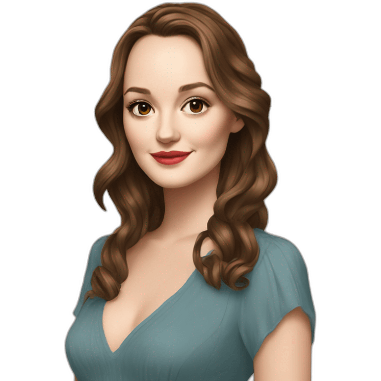 Leighton meester emoji