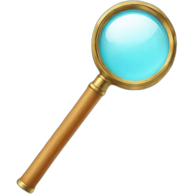 magnifying glass emoji