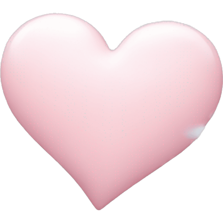 light pink heart with clouds emoji