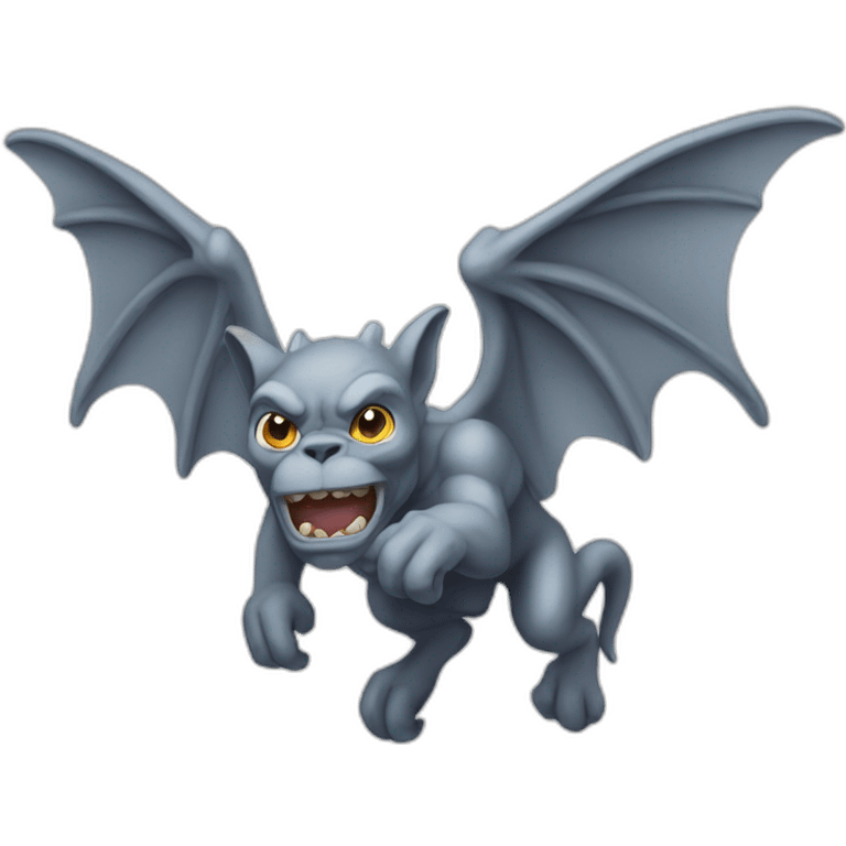 flying gargoyle emoji