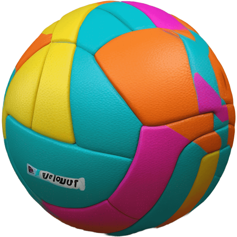 A footvolley ball emoji