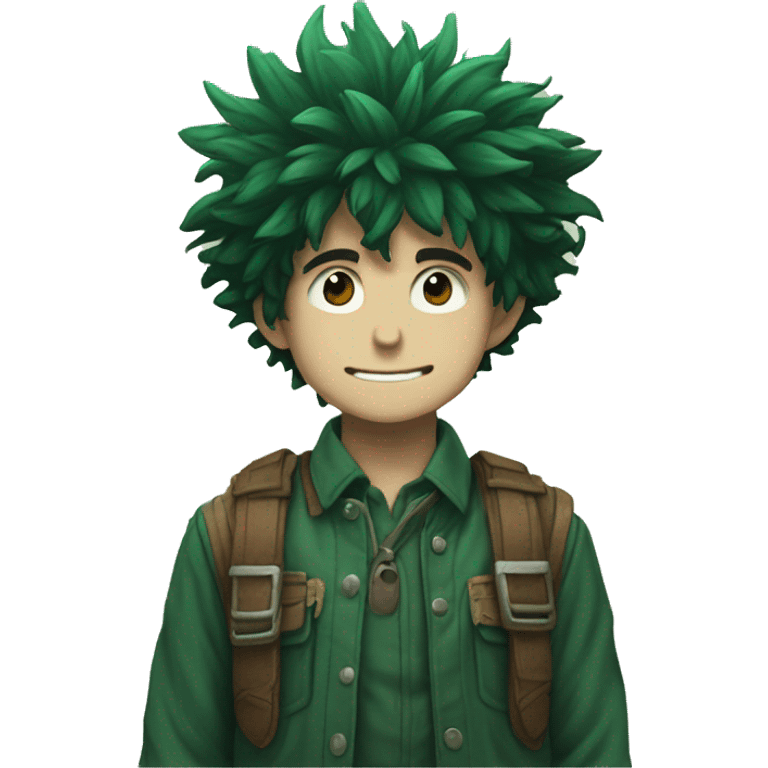 Deku one for all emoji