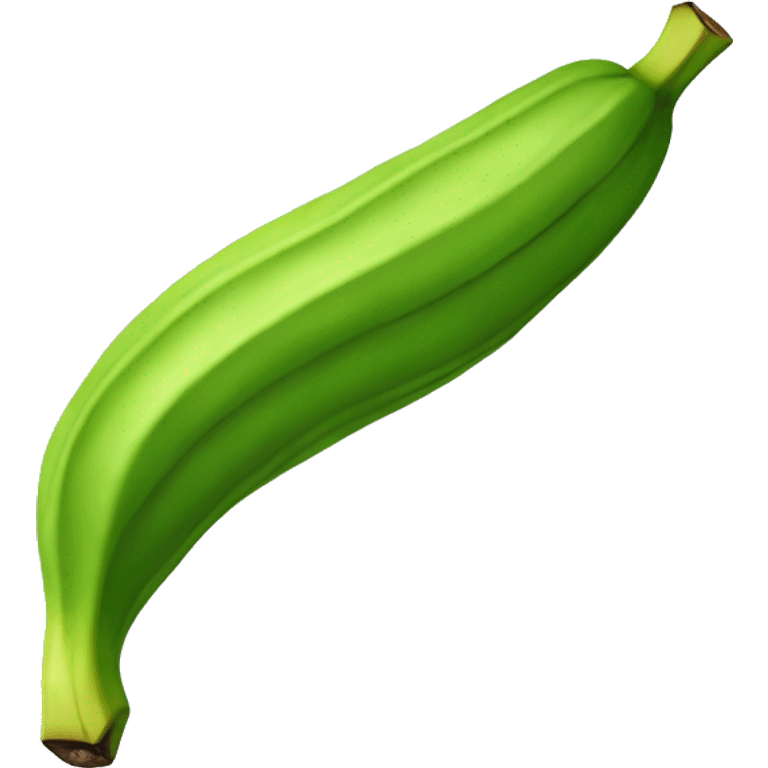 platano verde emoji