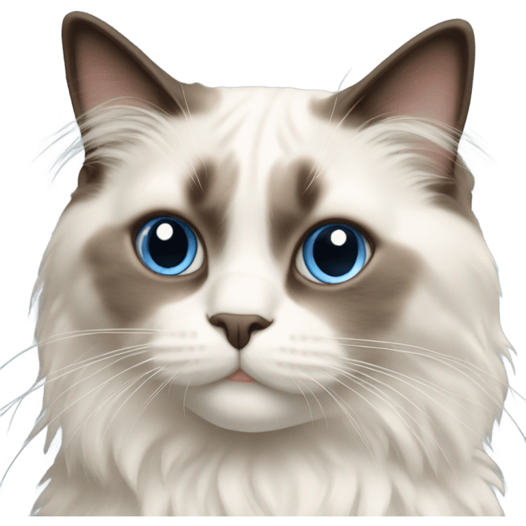 Ragdoll cat emoji