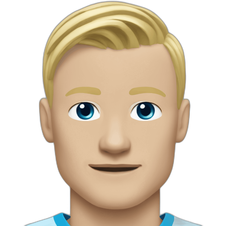 Erling HAALAND Manchester city emoji