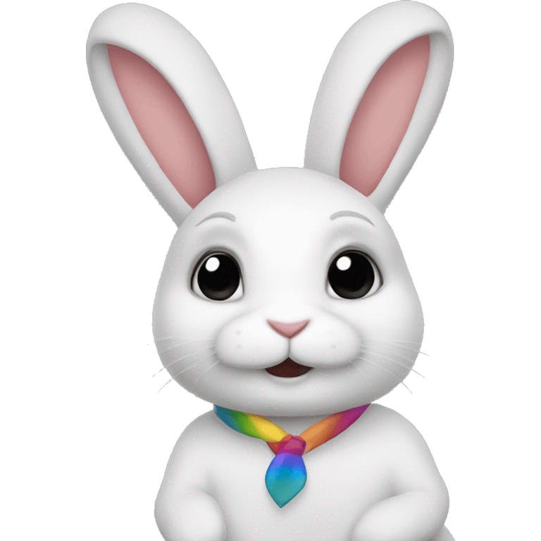 Gay rabbits  emoji