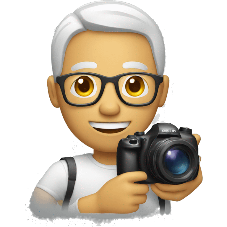 man with camera emoji