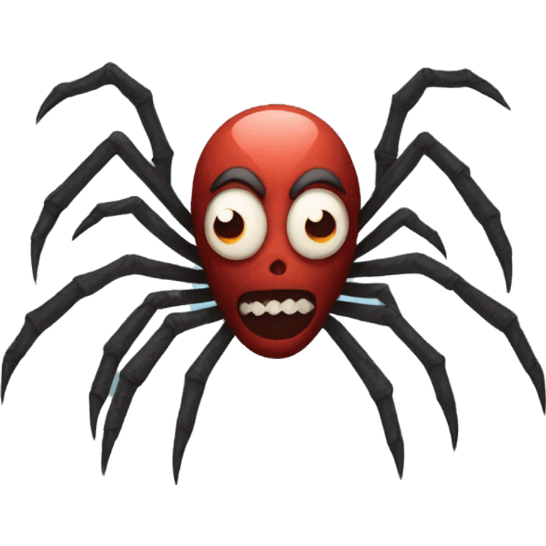 Scary spider  emoji