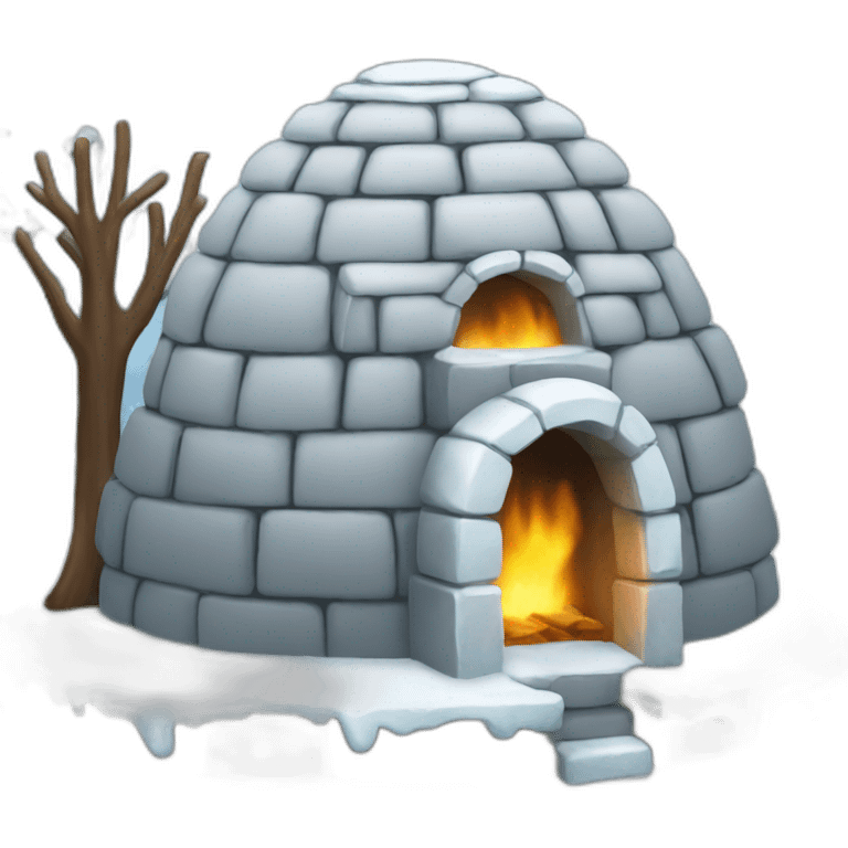 igloo winter is coming emoji