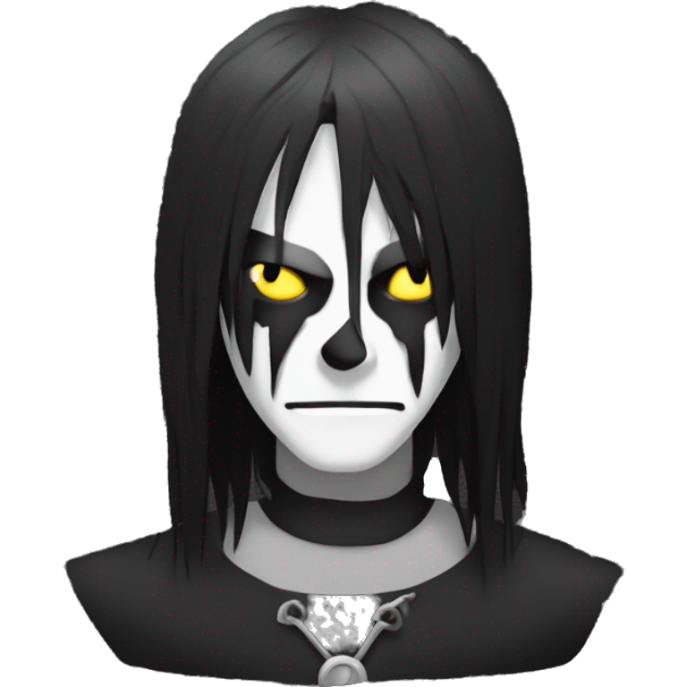 Guy black metal emoji