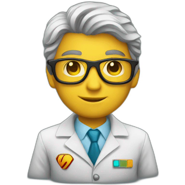 Super hero Data scientist emoji