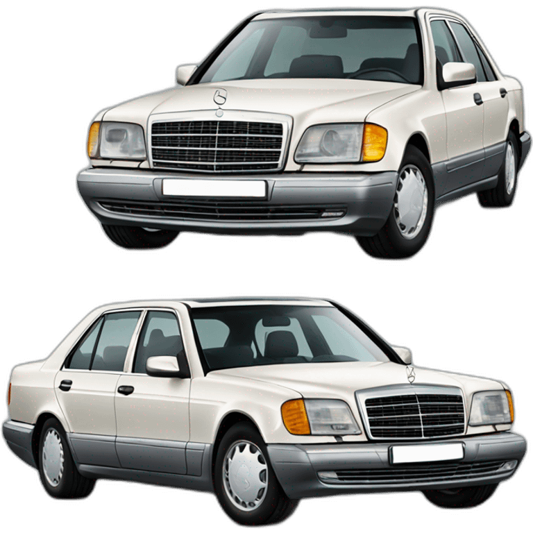 Mercedes-w140 emoji