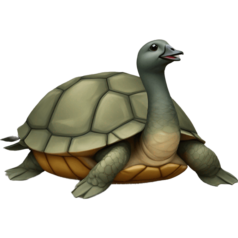 goose-turtle emoji