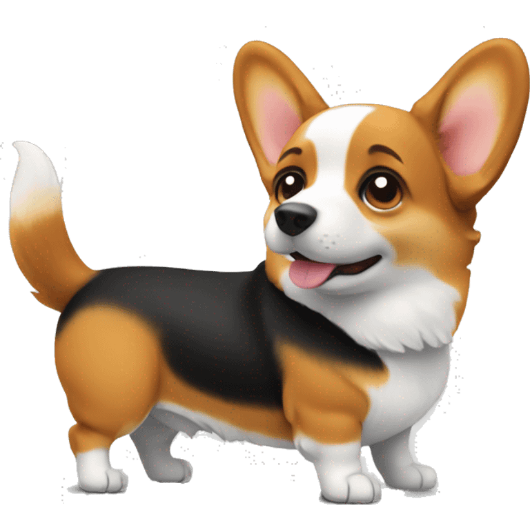 Corgi back emoji