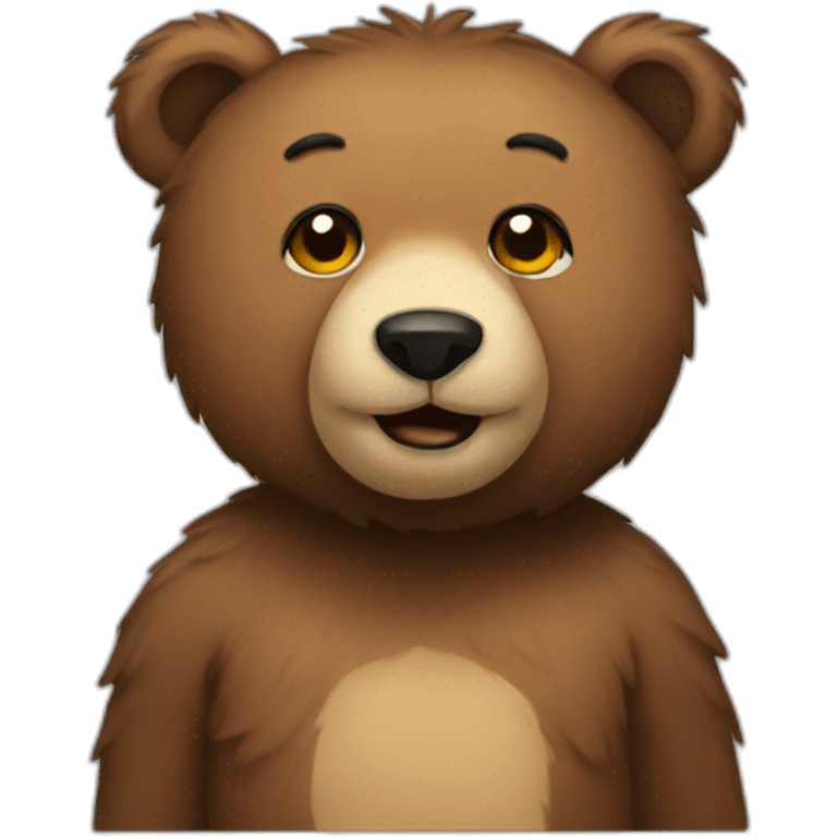 Bear lgbt emoji