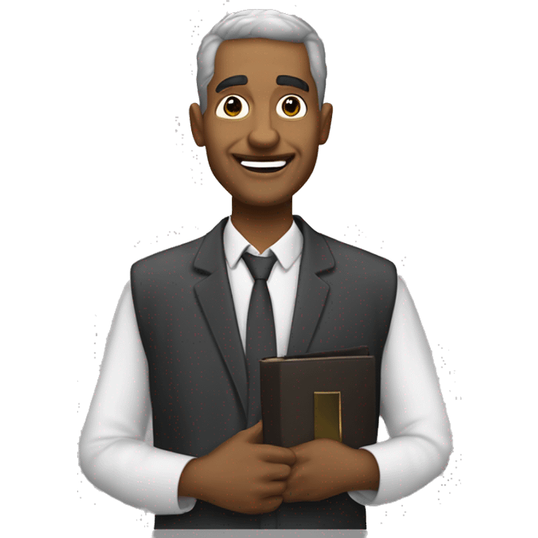 Pastor alemão com o focinho mais escuro  emoji