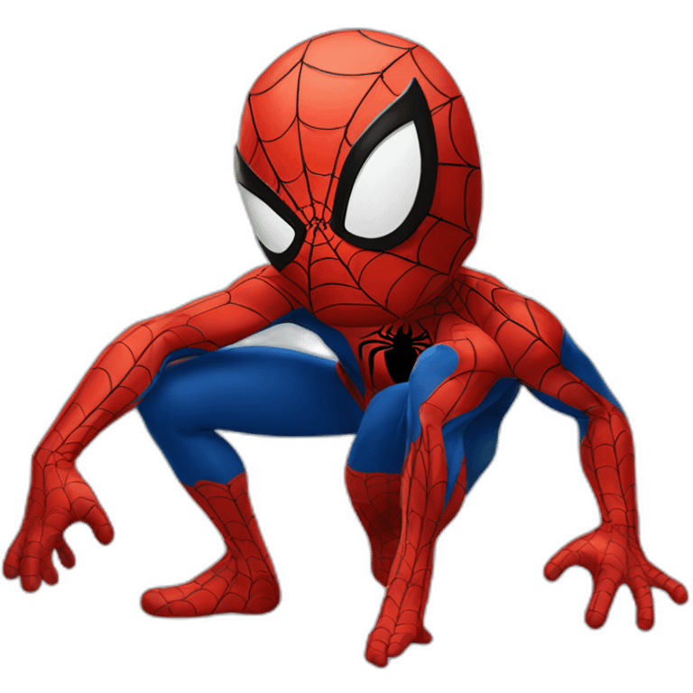 Spiderman body emoji