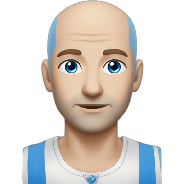 bald pretty brave adult slavic blue-eyed guy emoji