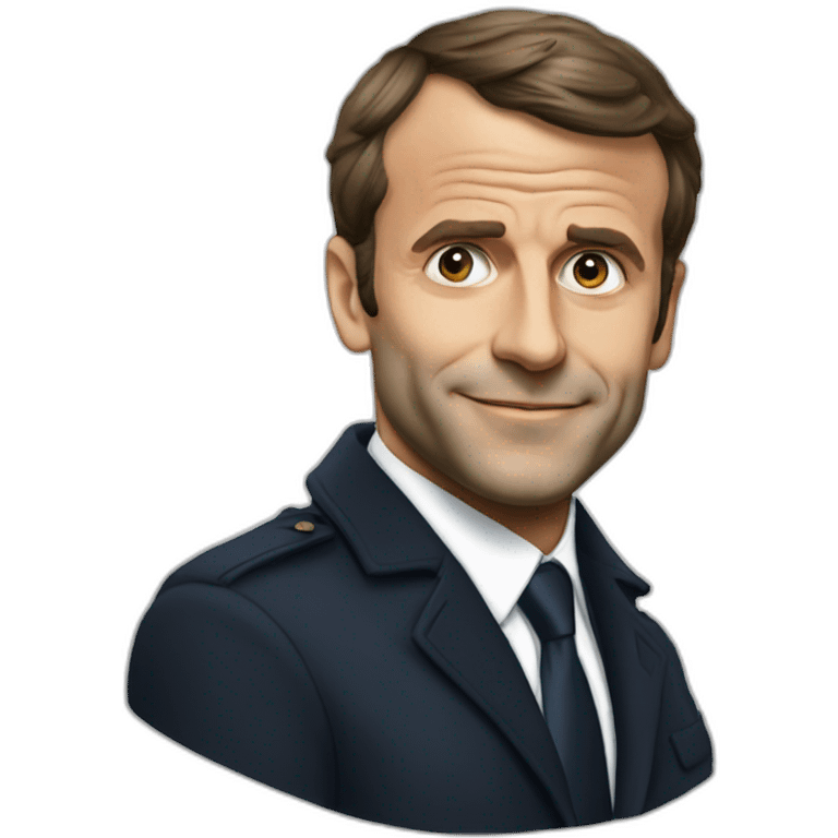 Emanuel macron  emoji