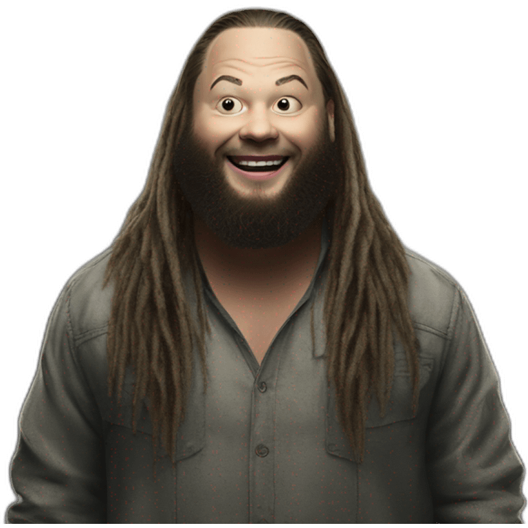 Bray Wyatt in a creepy room emoji