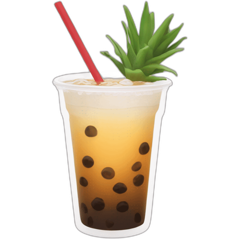 CORONA IN BOBA TEA emoji