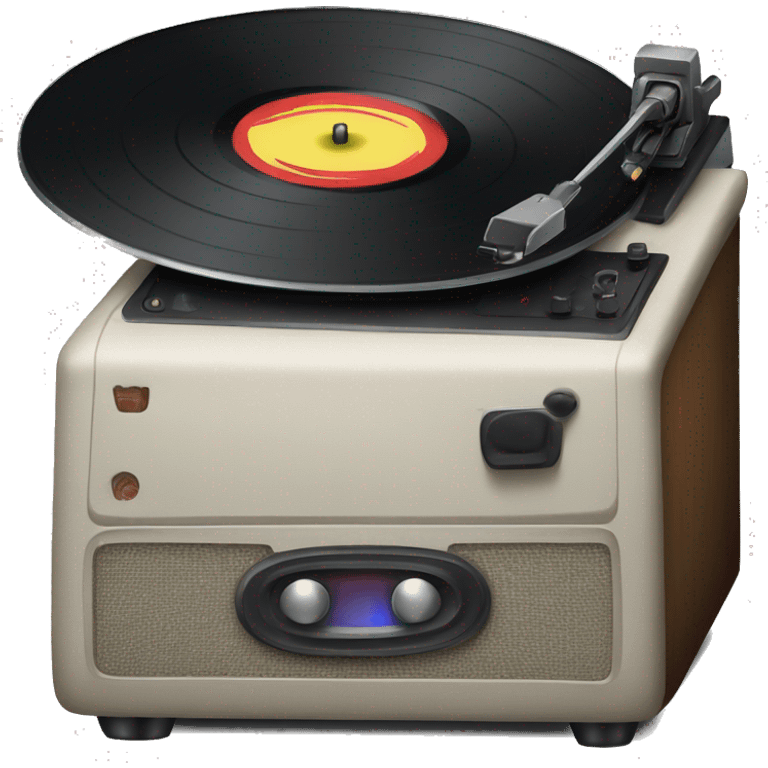 record player emoji