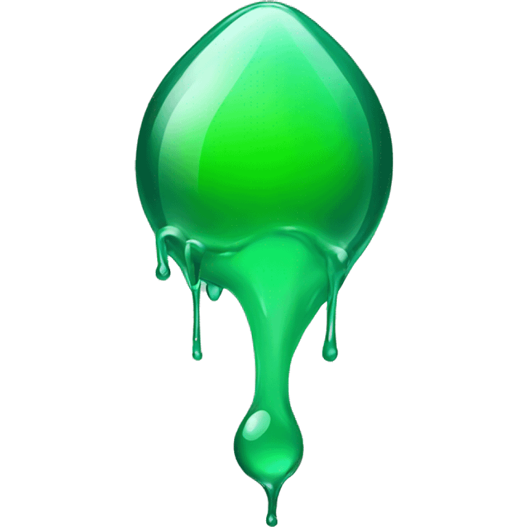 Green  Water Drip emoji