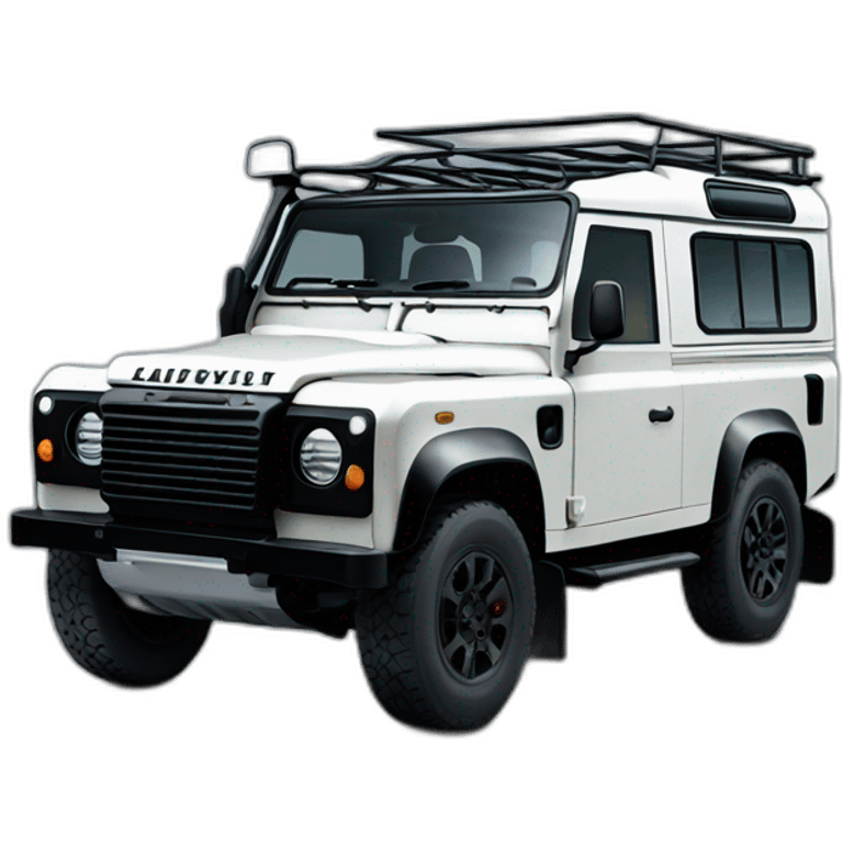 landrover defender black emoji