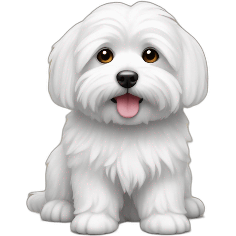 Coton de tulear emoji