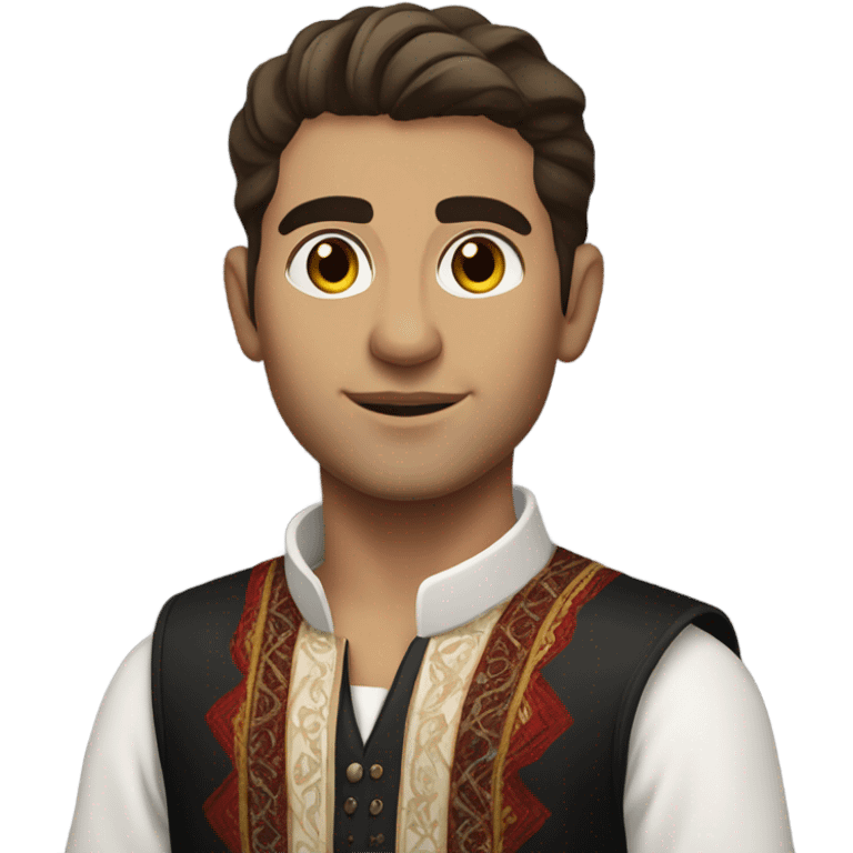 Albanian guy emoji