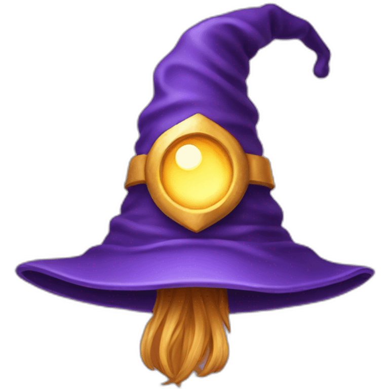 cute wizard hat emoji