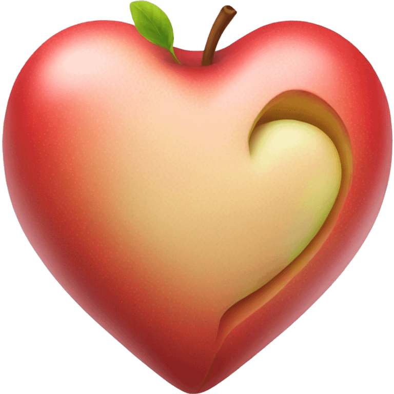 apple heart emoji