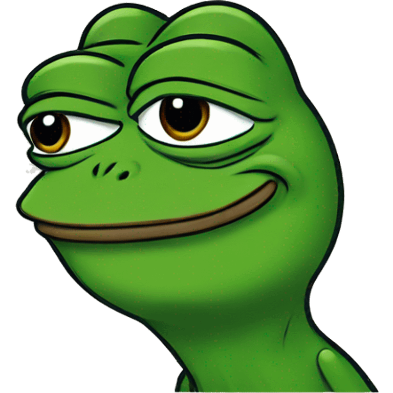 Pepe the frog emoji