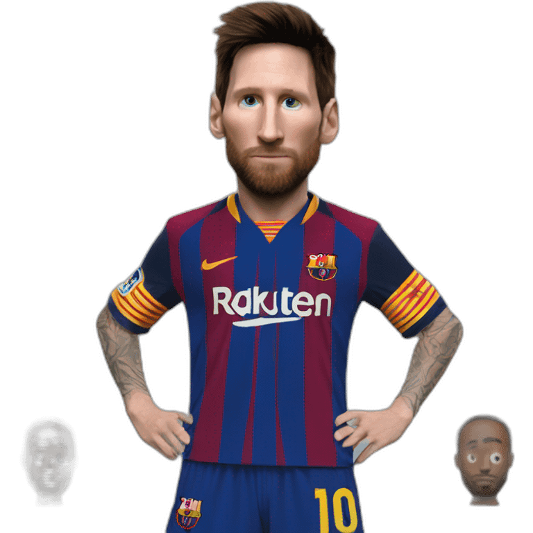 messi is an alien emoji