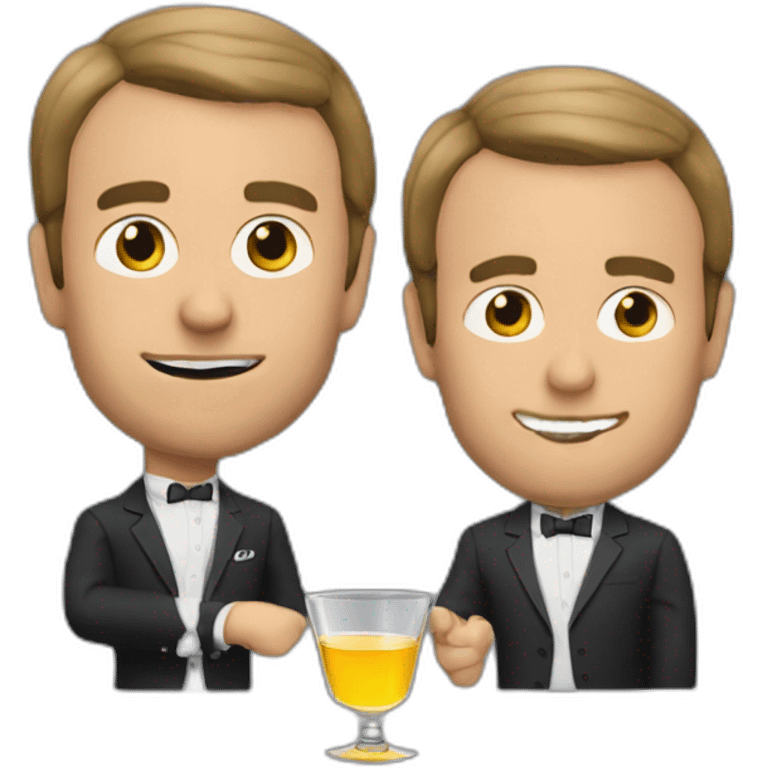 Macron shot de tequila emoji