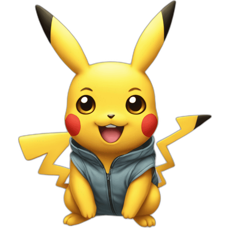 Pikachu kawai emoji