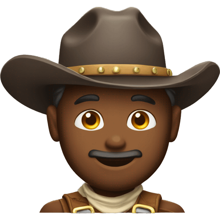 Chat cow boy emoji